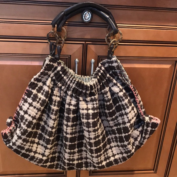 none Handbags - 👑 Plaid Pattern Hobo Bag👑